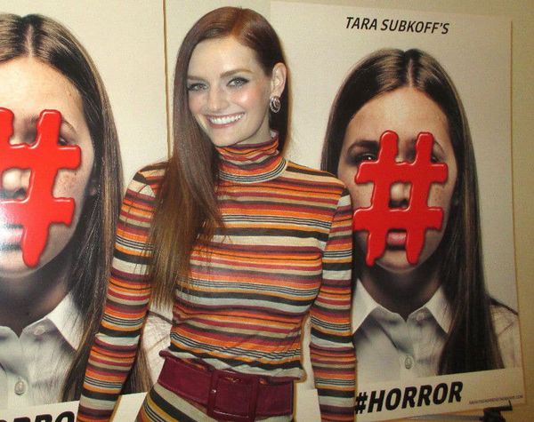 Lydia Hearst on Tara Subkoff at #Horror premiere: "She has such an incredibly beautiful vision."